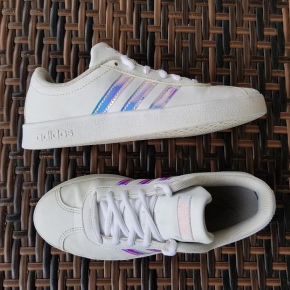 Adidas Grand Court Girl Shoes Sz 2.5 - Picture 3 of 8